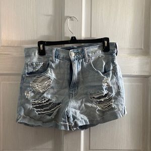 Jean boyfriend shorts